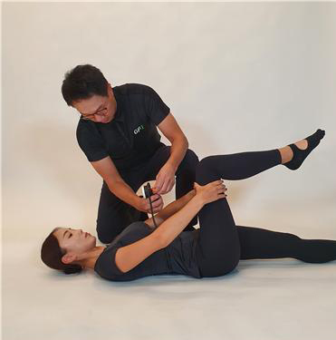 필라테스 레슨 전 근력, 유연성 검사 PLSFT