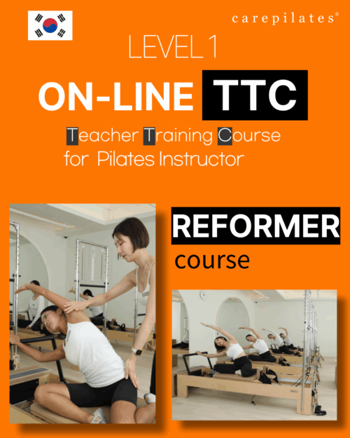 Korea CarePilates Instructor Reformer Course TTC Online Course