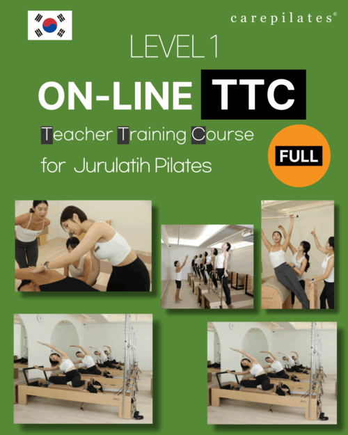 Kursus Pengajar CarePilates Korea TTC Kursus Dalam Talian (Kursus Pengajar Penuh)