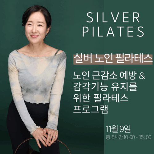 실버 노인 필라테스 : 노인 근감소 예방&감각기능 유지를 위한 프로그램